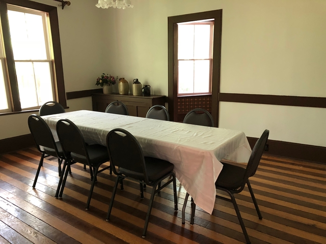 Image of rectangle table with chairs