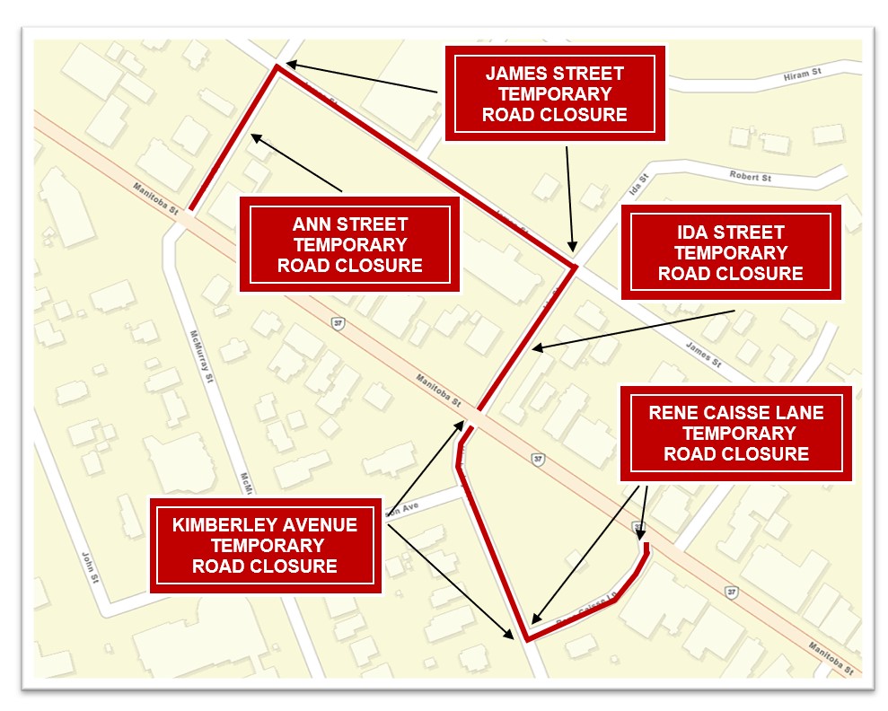 Temporary Road Closures for Remembrance Day Parade and Service