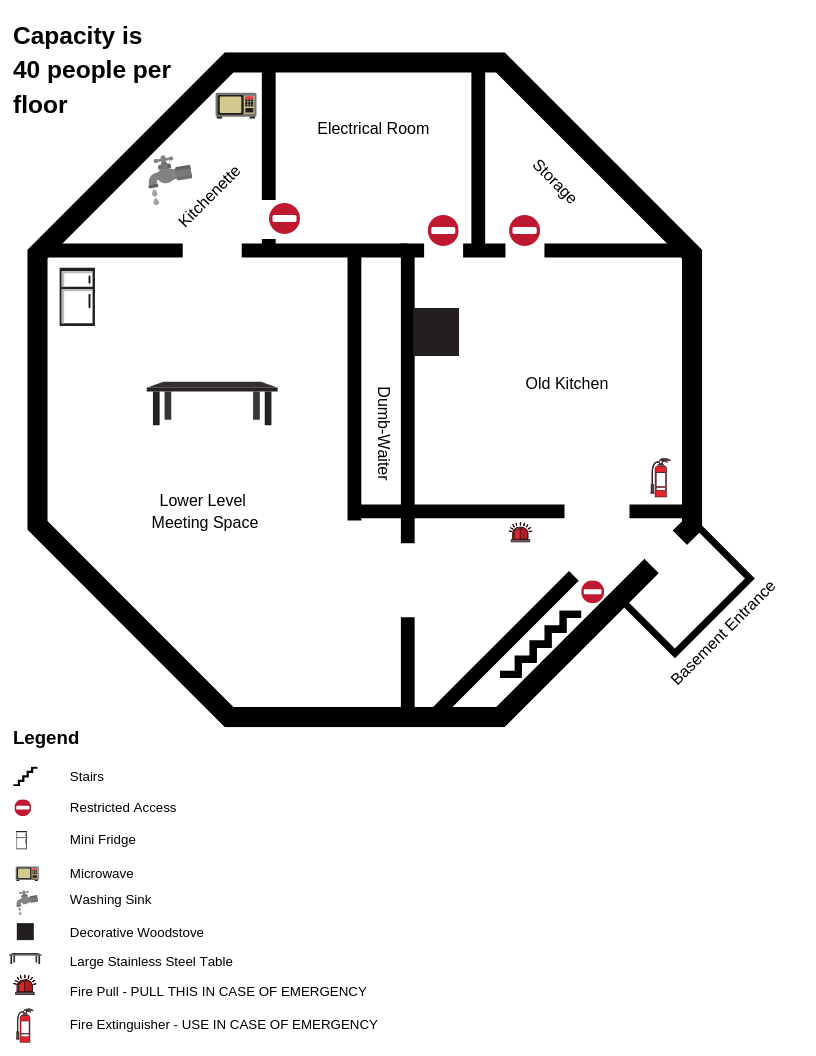 Image of basement floor plan